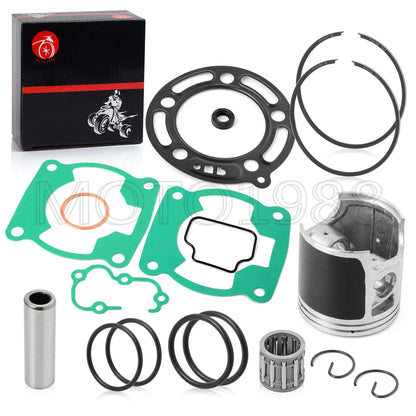 Piston Bearing & Piston Ring Gasket 52.5mm for Kawasaki KX100 (1995–2013)