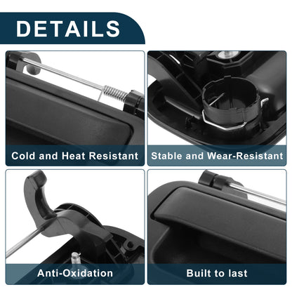 Tailgate Handle Bezel with Key Hole for Ford F-150 F-250 F-350 F-450