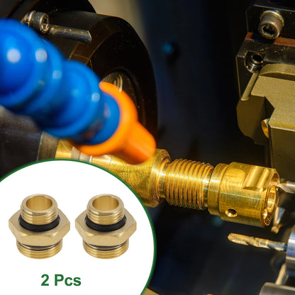 1/2" Male to 3/4" Male Double External Thread Connector with Gasket