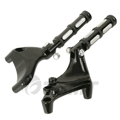 Passenger Footrest Footpeg Mount Bracket for Harley Sportster 883 1200 (14-22)