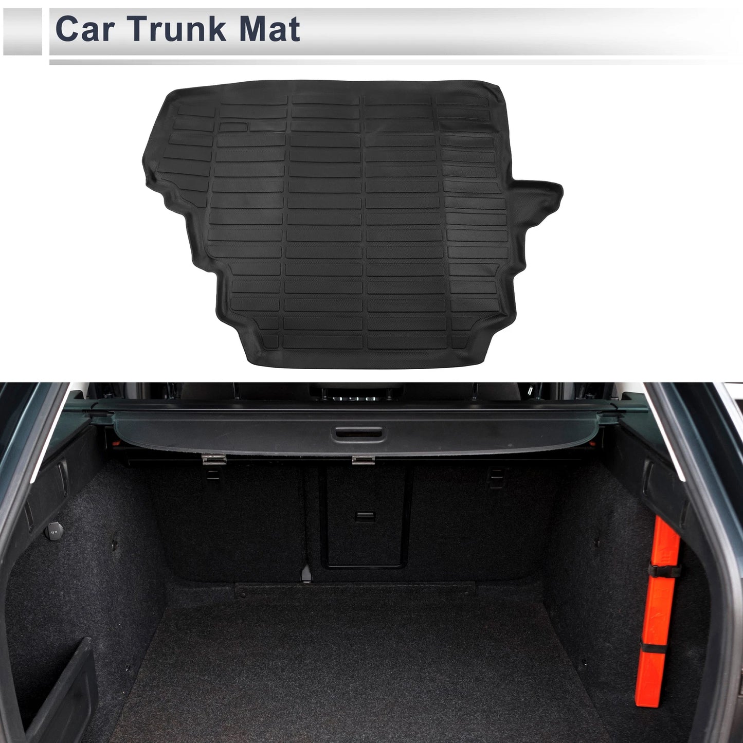 Cargo Liner Rear Trunk Mat for Toyota Camry (2007–2011) TPE