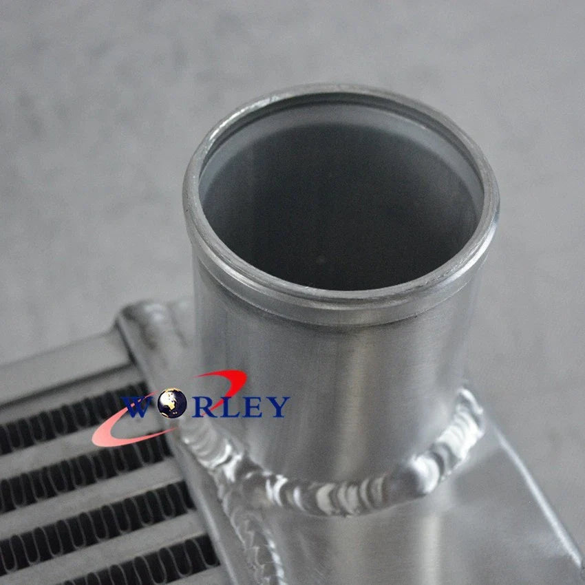 Universal V Mount Turbo Intercooler FMIC 25x12x3.5 2.75" Inlet Outlet