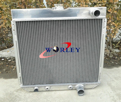 Aluminum Radiator with Fan for Ford Fairlane, Mustang (1963–1969)