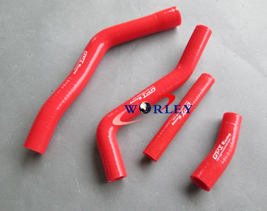 Silicone Radiator Hose Kit Red for Yamaha YZF450 YZ450F (2010-2013)
