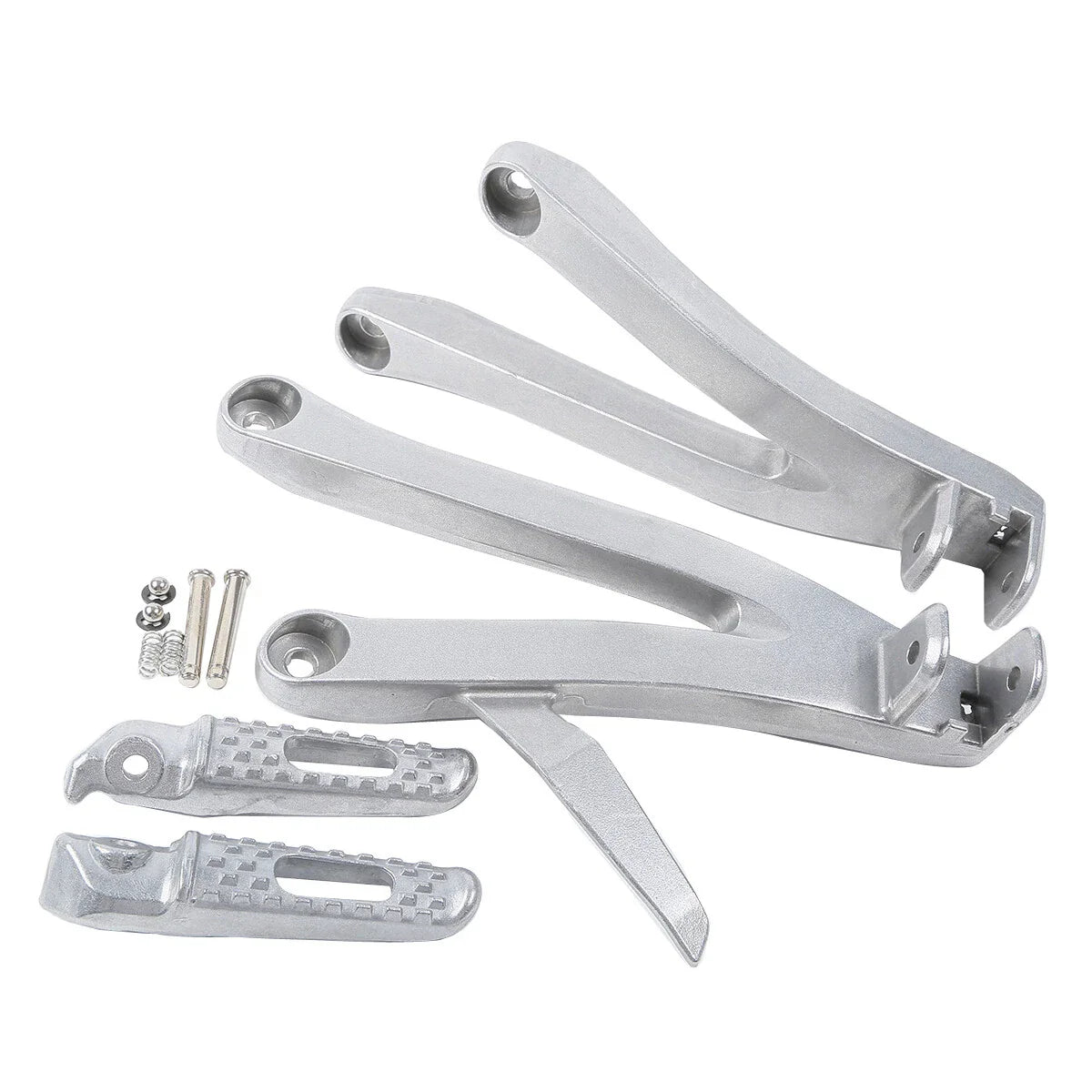 Rider Driver & Passenger Footrests Footpegs for Honda CBR600RR (2007-2025)