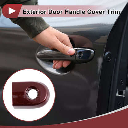 Exterior Door Handle Cover Trim No. 80644EL11A for Nissan Versa (2007–2012) Red