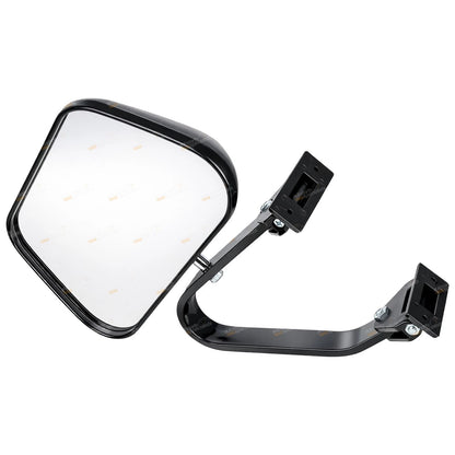 Door Mirror for Ute Truck (Swing Away, Black)