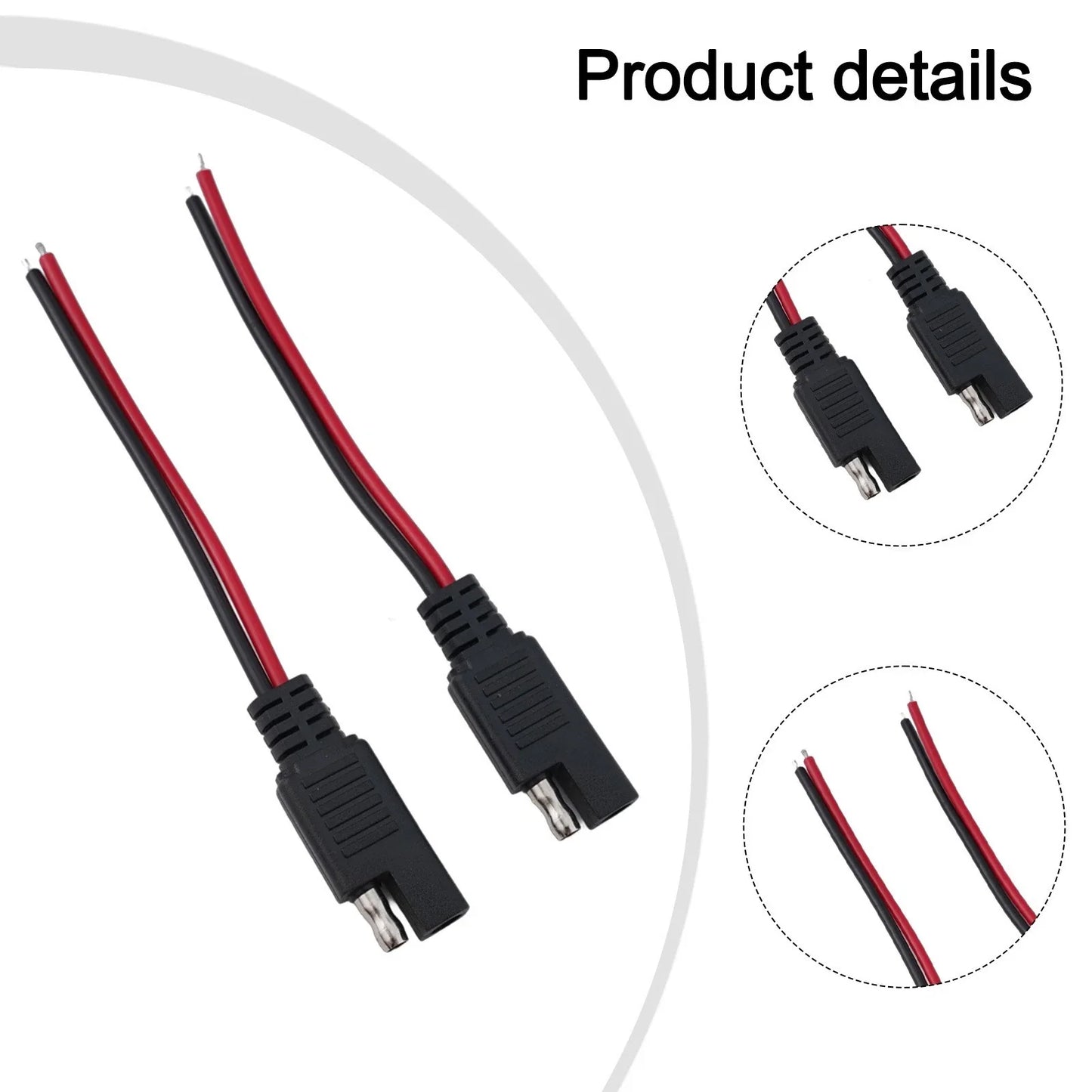 SAE Connector Extension Cable for Vehicles