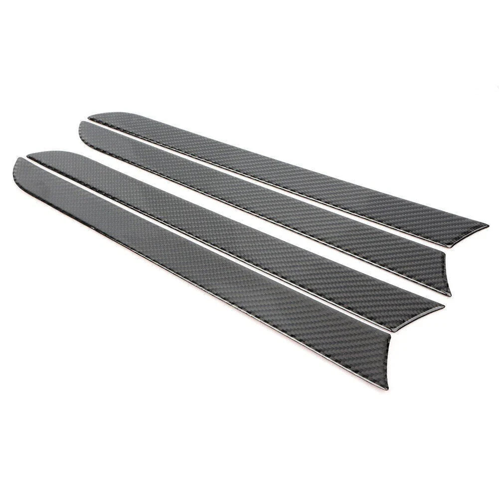 Carbon Fiber Interior Door Panel Trim Cover for Audi A4 B8 (2009-2015)