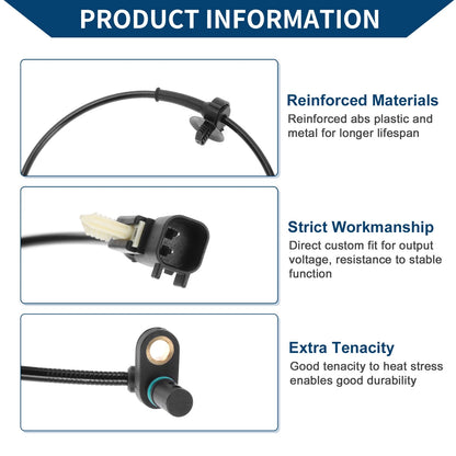 ABS Wheel Speed Sensor No. 20971873 for Cadillac Escalade (2015–2017)