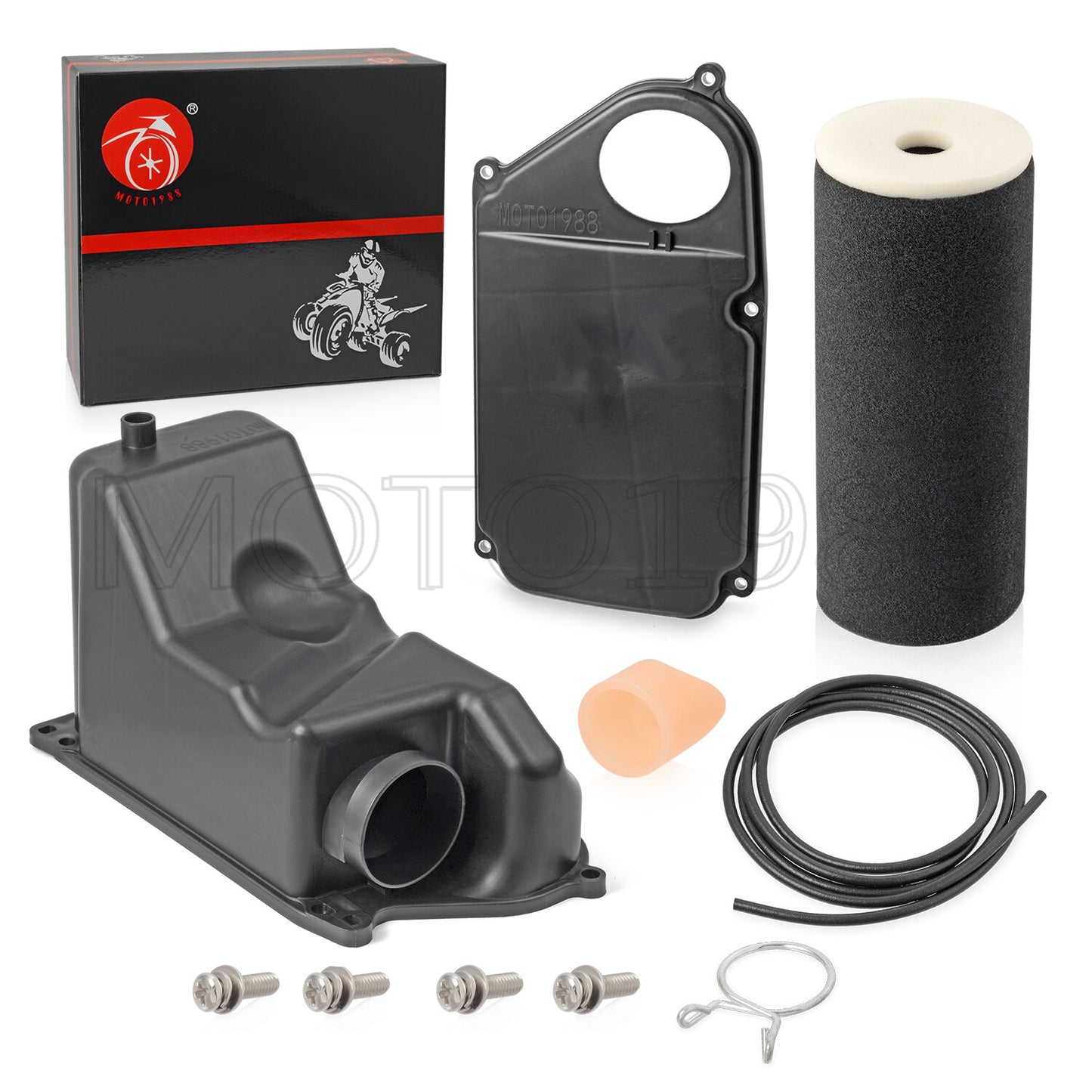 Air Box Filter Cleaner Case with Lid for Yamaha Warrior 350 (1987–2004)