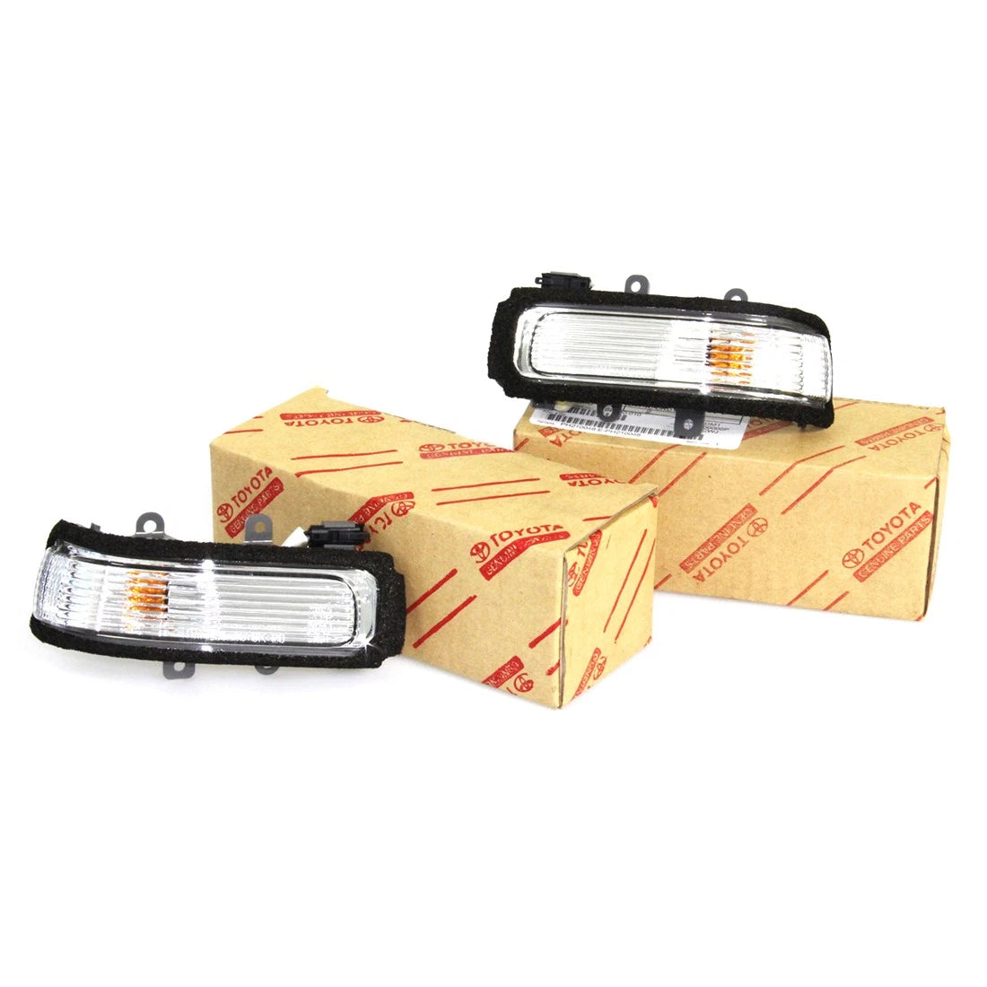 Side Mirror Cover with Turn Signal Light for Toyota Hilux (2011–2015)