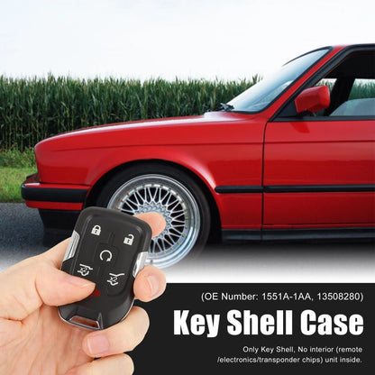 GMC Yukon XI & Chevrolet Tahoe 6 Button Key Shell Case (2015-2020)