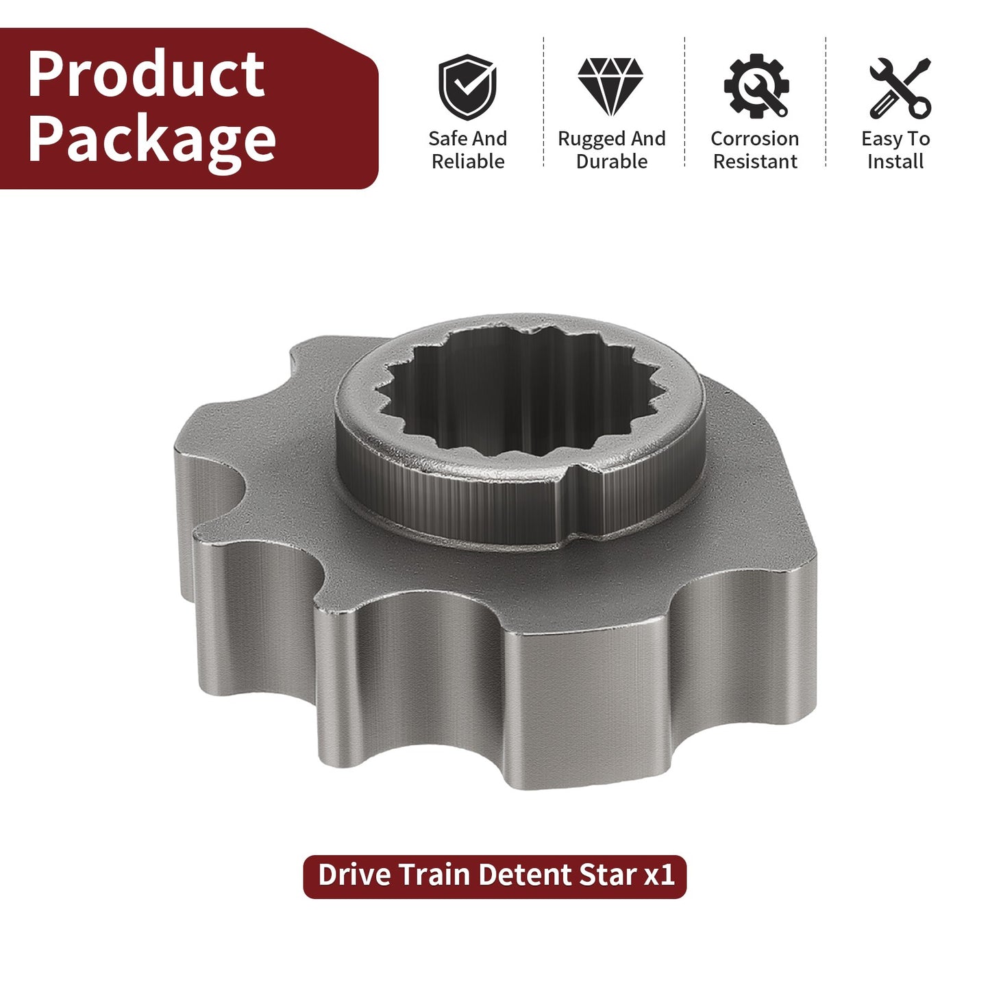 Drive Train Detent Star for Polaris PRO XD (2000–2023)