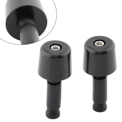 1in Handlebar Hand Grips for Universal Motorcycle (Black)