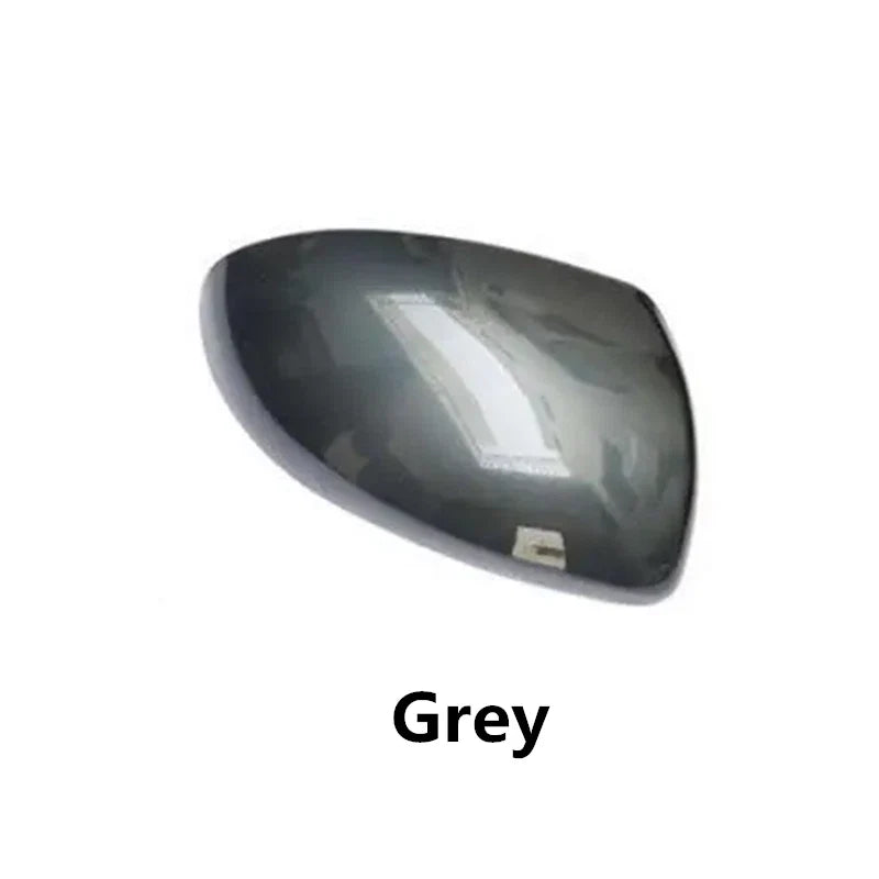 Grey Right Passenger Side Mirror Cover No-Signal Cap for Mazda 3 (2010–2013)