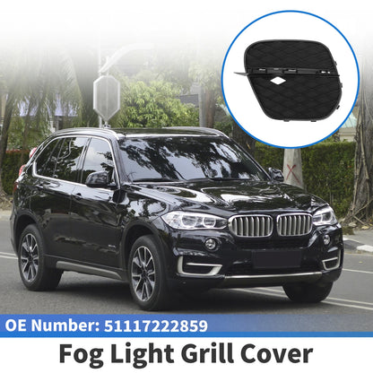 1 Pc Fog Light Grill for BMW X5 (2011–2013) No. 51117222859 Black