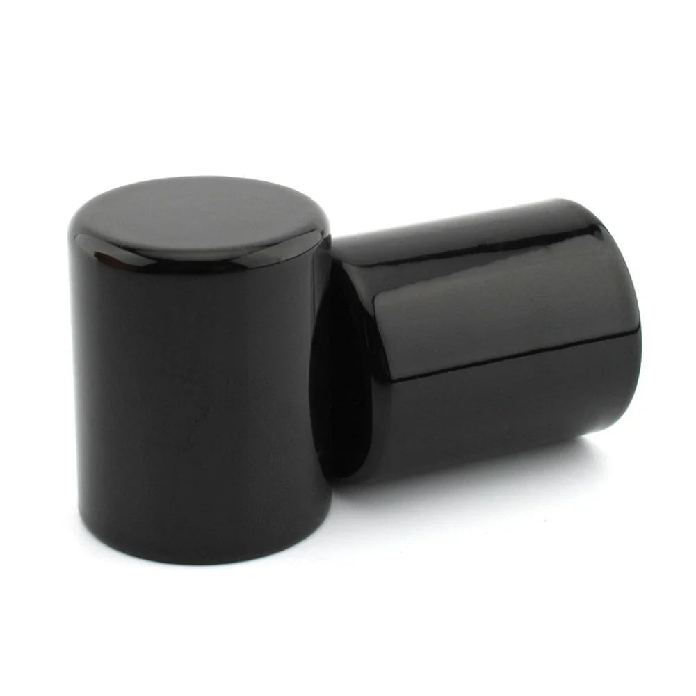 Black Docking Hardware Point Cover for Harley Sportster XL883, Touring, Road King