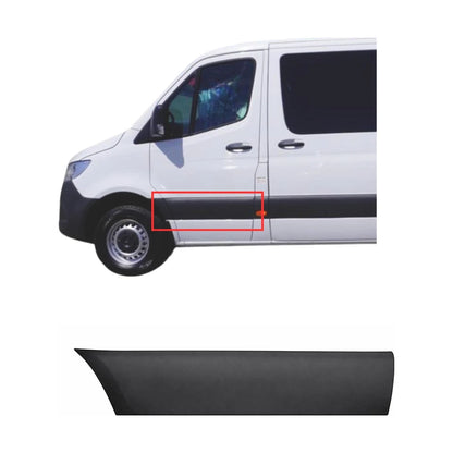 Front Door Mould Left Side for Mercedes-Benz Sprinter (2018–Current)