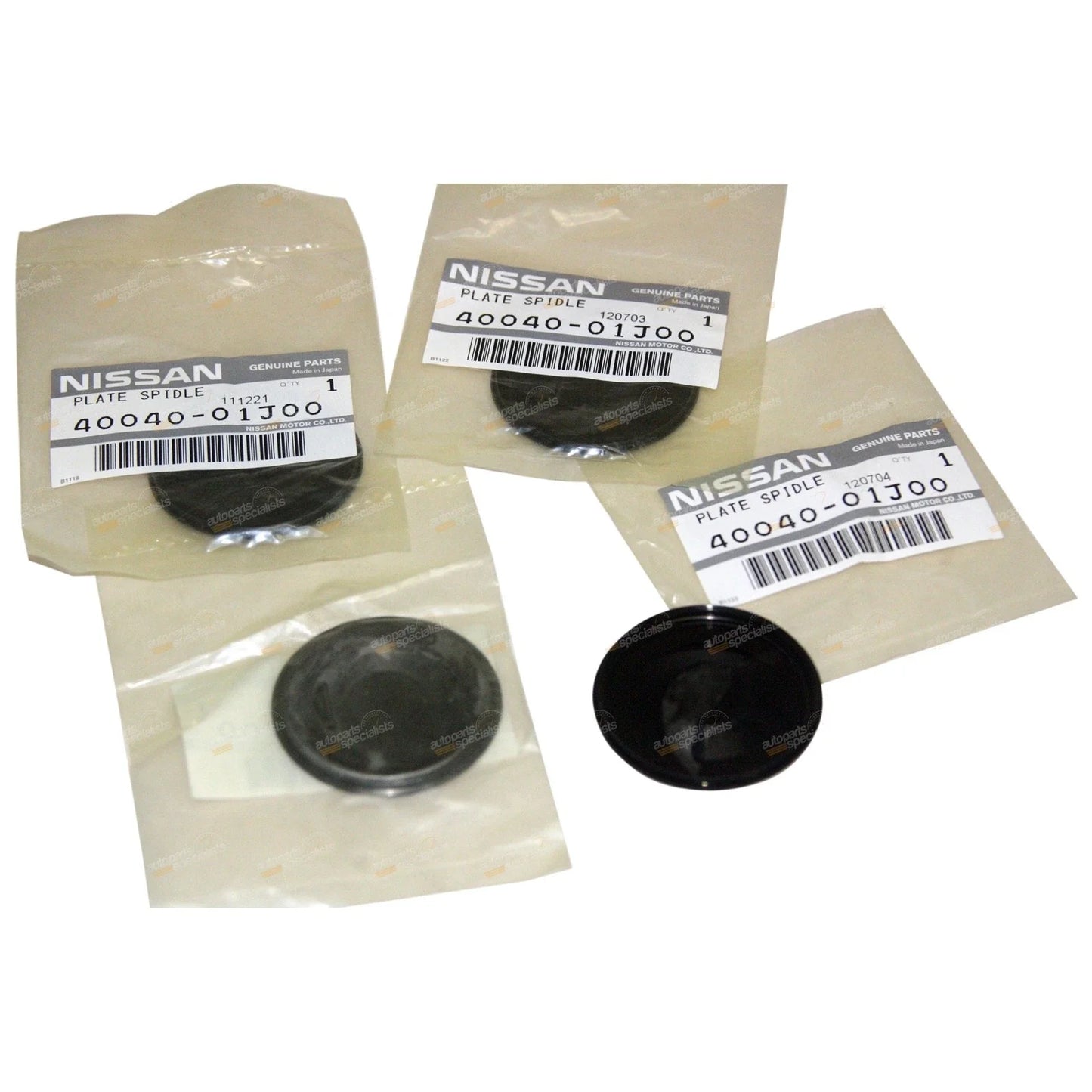 4 x Swivel Hub Grease Cap Plugs for Patrol GQ GR GU Y60 Y61 Spindle Plate