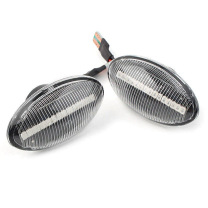 LED Clear Dynamic Side Marker Lights for Mini Cooper R50 R52 R53 (2002-2008)