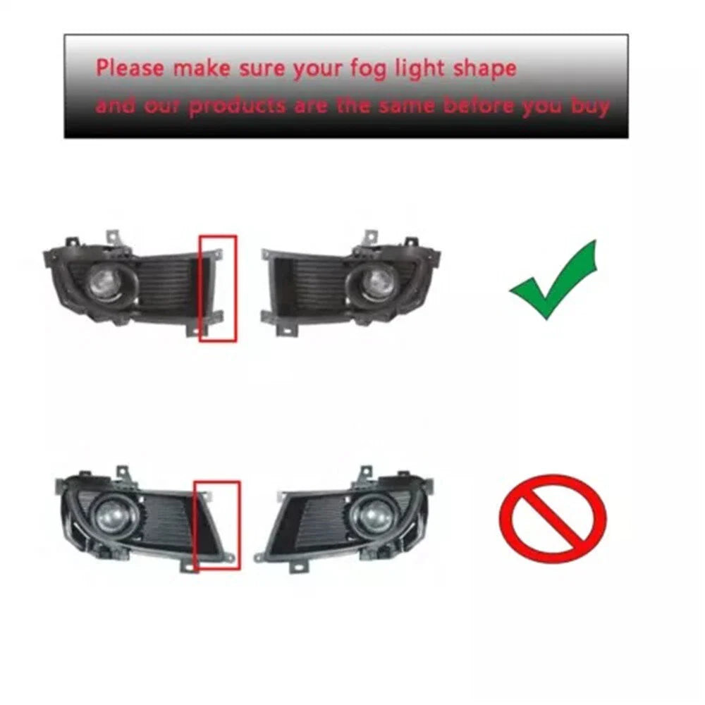 LED Daytime Running Fog Lights for 2005-2006 Mitsubishi Lancer (2005-2006)
