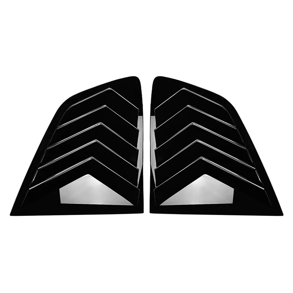 Rear Window Louver Shutter Cover Trim for BMW X3 G01 (2018–2024) Carbon Fiber