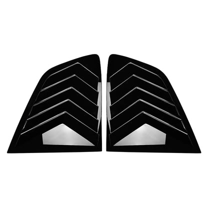 Rear Window Louver Shutter Cover Trim for BMW X3 G01 (2018–2024) Carbon Fiber