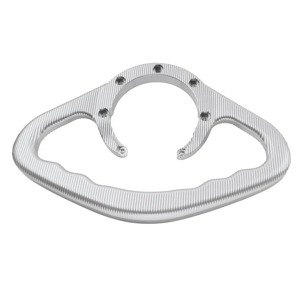CNC Silver Hand Grip Tank Grab Handles for Honda Motorcycle