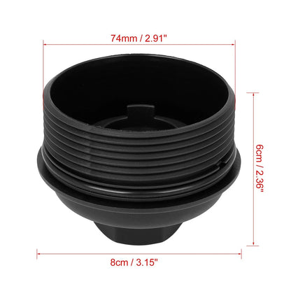 Oil Filter Cap Cover Replacement for Buick, Chevrolet, GMC (2000-2023)