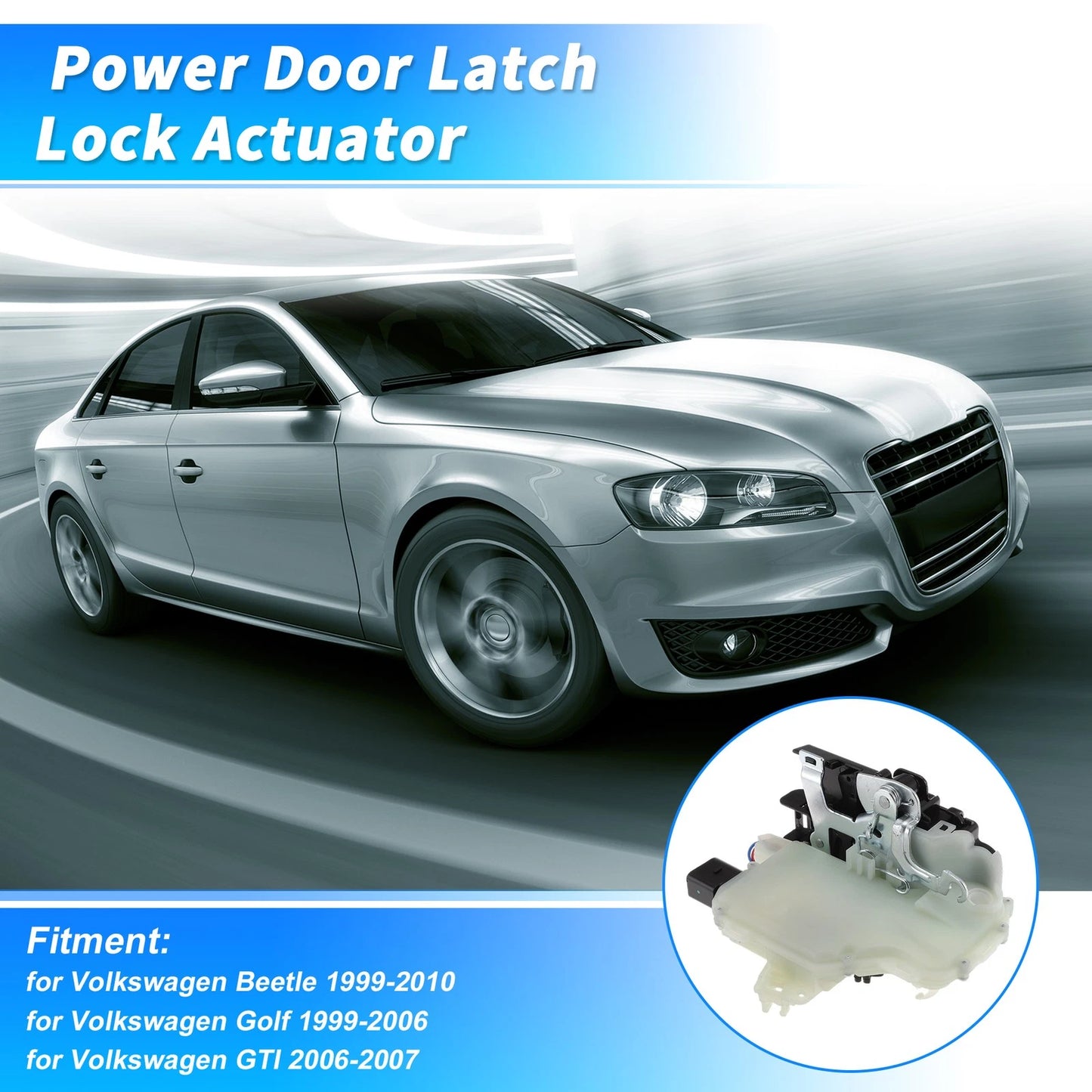 Front Right Power Door Lock Actuator for Volkswagen Beetle (1999–2010) 931501