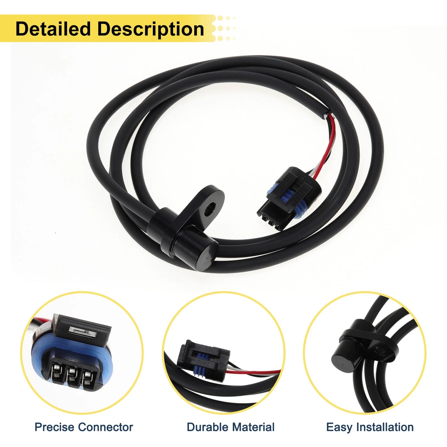 1 Pc Transmission Speed Sensor No.4010298 for Polaris Sportsman (2000–2014)