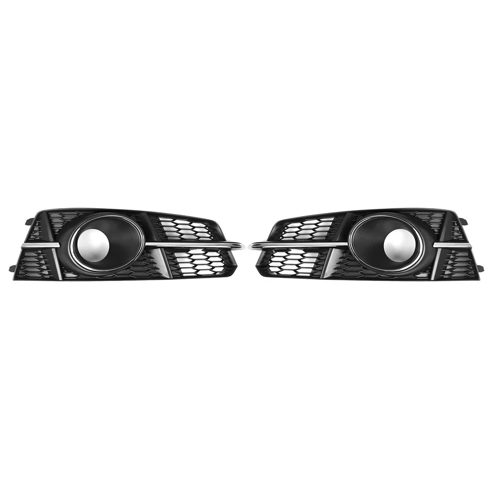 2X Chrome Exhaust Muffler for Audi A4 Sedan B8 (2008–2013) / Q5 (2009–2013)