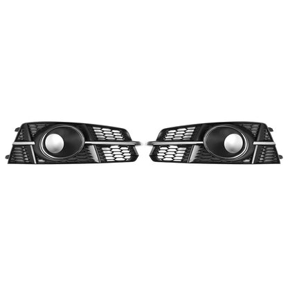2X Chrome Exhaust Muffler for Audi A4 Sedan B8 (2008–2013) / Q5 (2009–2013)