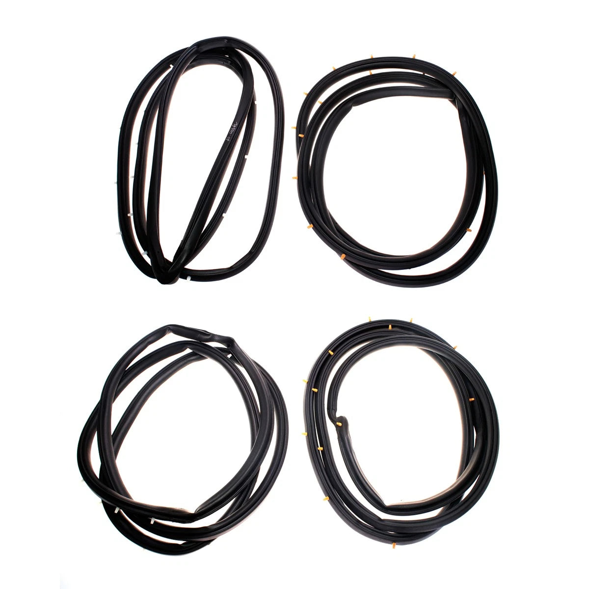 Set of 4 Door Weatherstrips for Honda Civic (1992–1994)