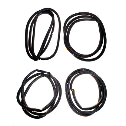 Set of 4 Door Weatherstrips for Honda Civic (1992–1994)