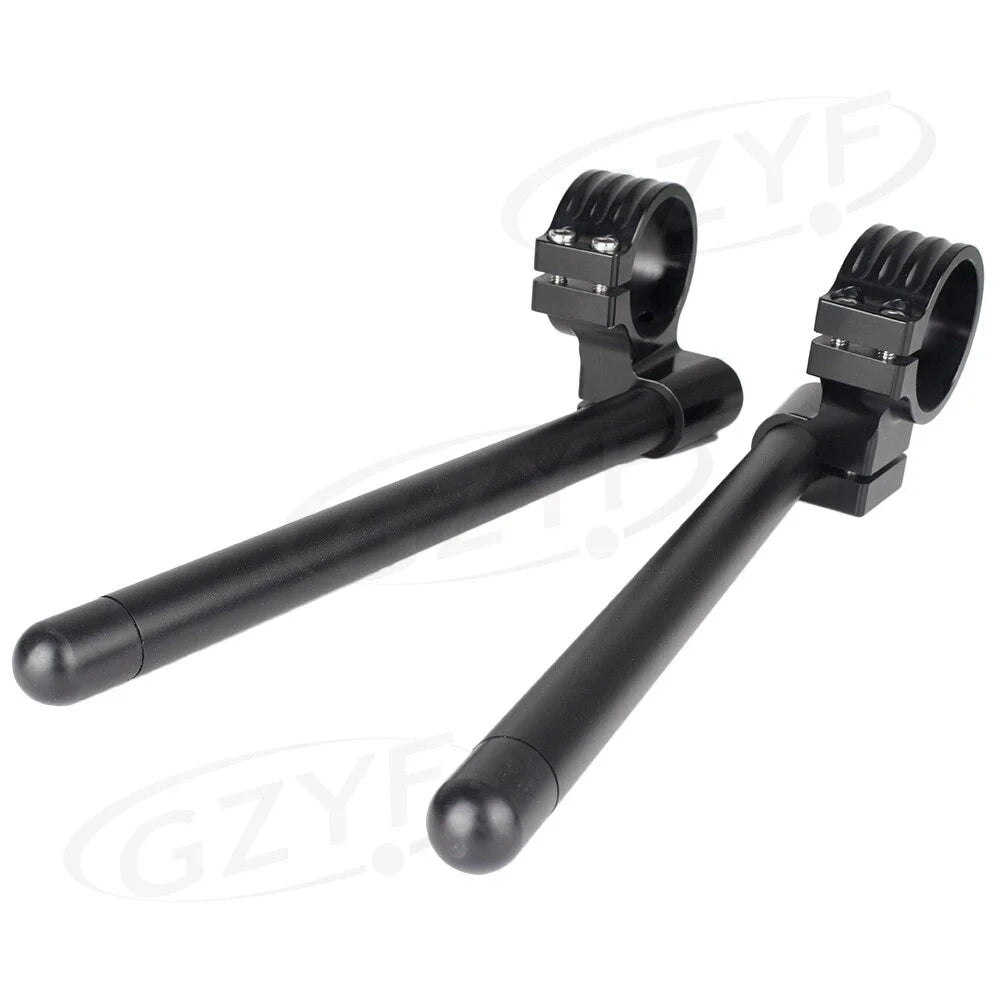 53mm Clip On Handlebar Fork Tubes for Universal Moto (Various Years)