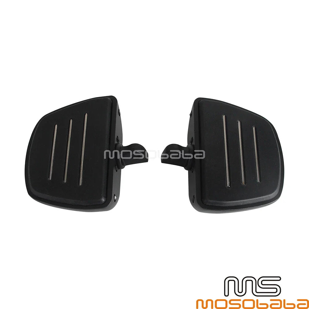 Black Rear Foot Pegs Set for Harley Breakout CVO Pro Street FXSE (2016-2017)