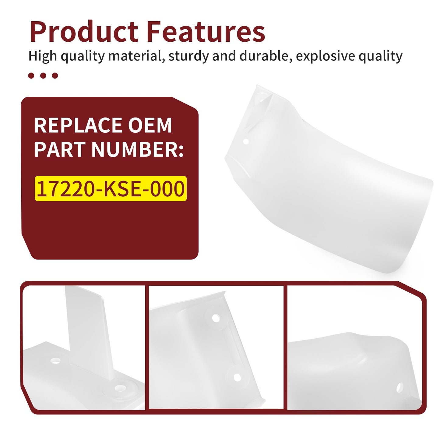 Mud Flap Rear Shock Guard Cover for Honda CRF150R 2007–2024