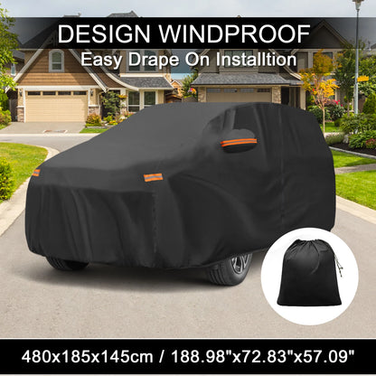 Waterproof 210D-PU Car Cover for Toyota BZ4X (2022–2023)