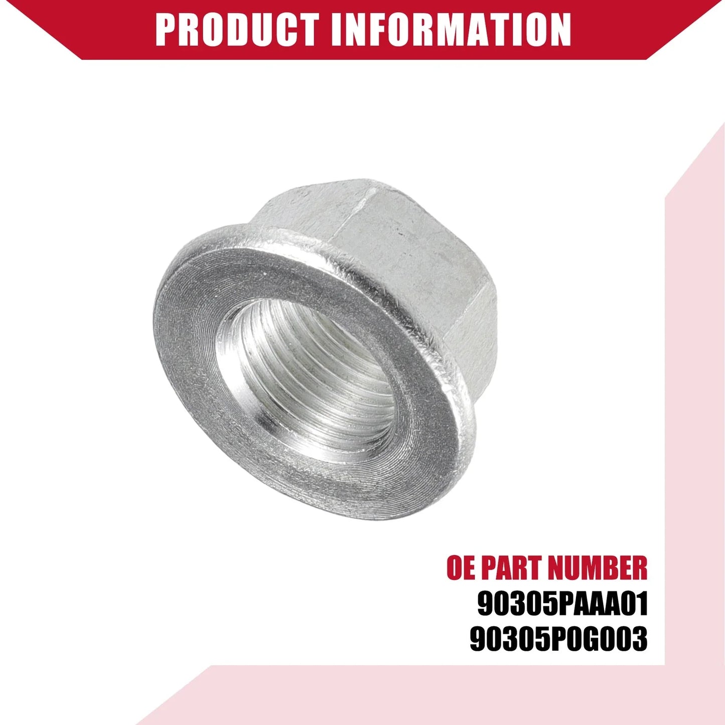 Power Steering Pump Pulley Nut for Honda Accord (2003-2007)
