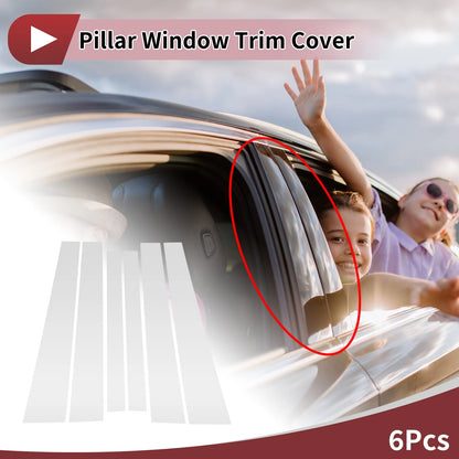 Door Pillar Window Trim for Mitsubishi Pajero Sport (2009–2015)