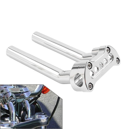 1x 6.5" Pullback Handlebar Riser Top Clamp for Harley Dyna FXD Softail XL883 1200
