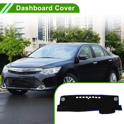 Dashboard Cover for Toyota Camry XV70 (2018–2023) Black Blue Polyester