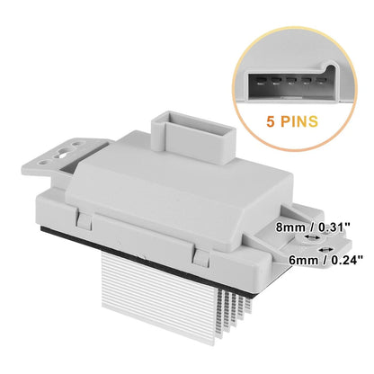 Engine Cooling Radiator Fan Resistor Kit for Chevrolet Silverado Tahoe (2007-2014)