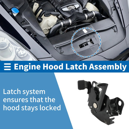 Hood Latch Assembly for Honda Fit Saloon (2003–2006) No. 74120SENH01