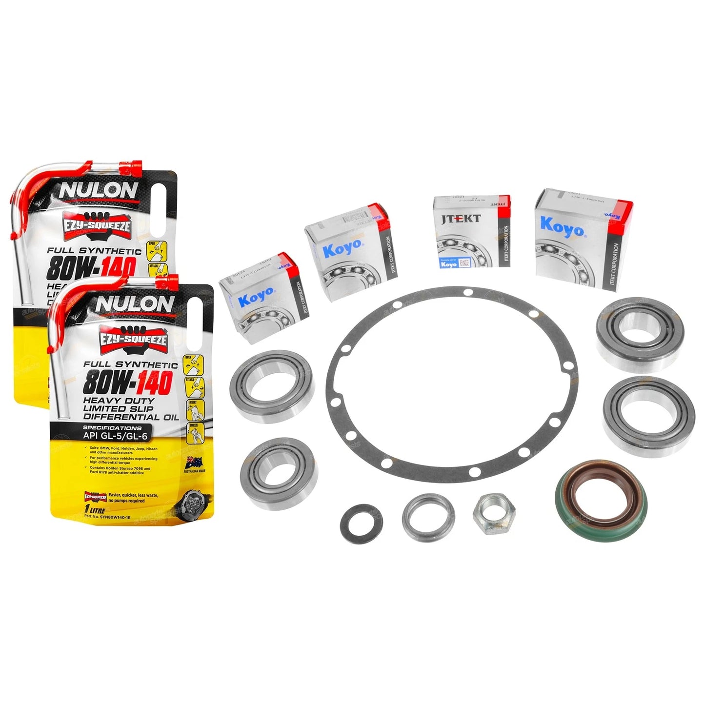 Rear Differential Bearing & Seal Repair Kit for Nissan Navara D40 (2005–2015)