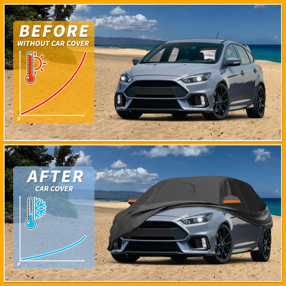 Car Cover Waterproof for Ford Focus Hatchback (All Weather)