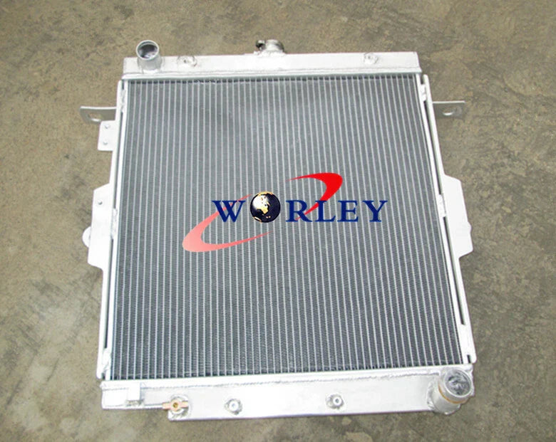 4ROW Aluminum Radiator for Toyota Land Cruiser HZJ70 HZJ73 HZJ77 (1990-2007)