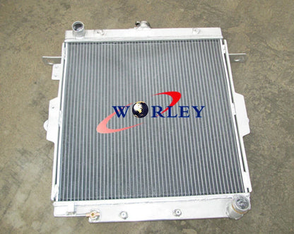 4ROW Aluminum Radiator for Toyota Land Cruiser HZJ70 HZJ73 HZJ77 (1990-2007)
